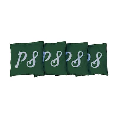 College Vault Portland State University Vikings Green Cornhole Bags