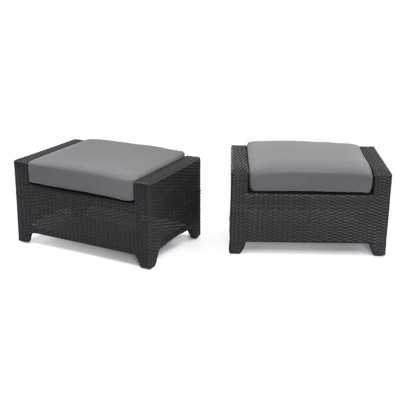 Deco 8 Piece Sunbrella Outdoor Patio Sofa & Motion Club Chair Set