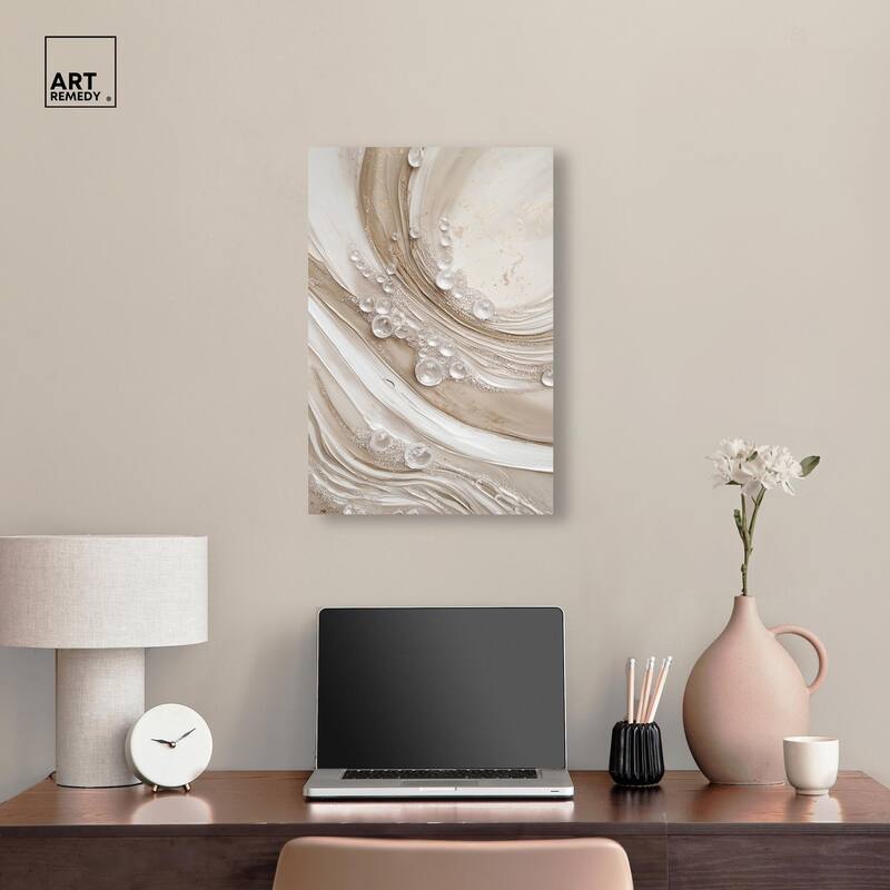 Chromatic Concretions I Canvas by Art Remedy, Gallery Wrapped