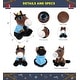 preview thumbnail 2 of 4, DolliBu Large Horse Sparkle Eyes Police Officer Plush with Cop Uniform - 8 inches