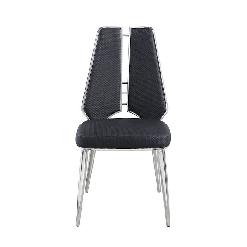 Somette Contemporary Side Chair - 2 Per Box