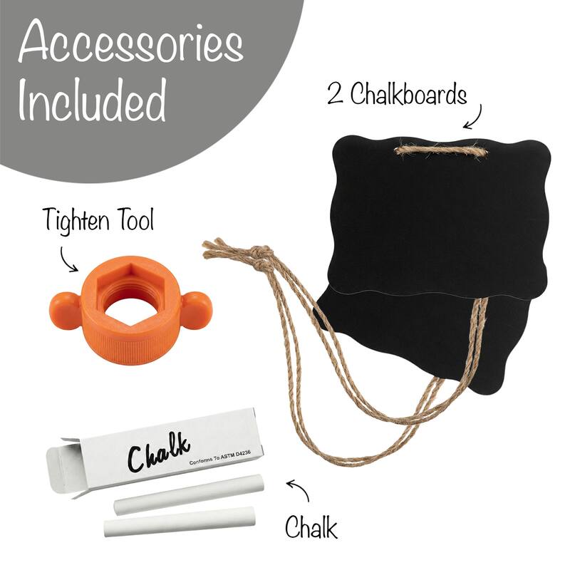 Rustic Home Beverage Dispenser Set/2 With Black Metal Stand