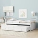 preview thumbnail 16 of 17, Twin Size Bed with Headboard,Trundle and Three Storage Drawers