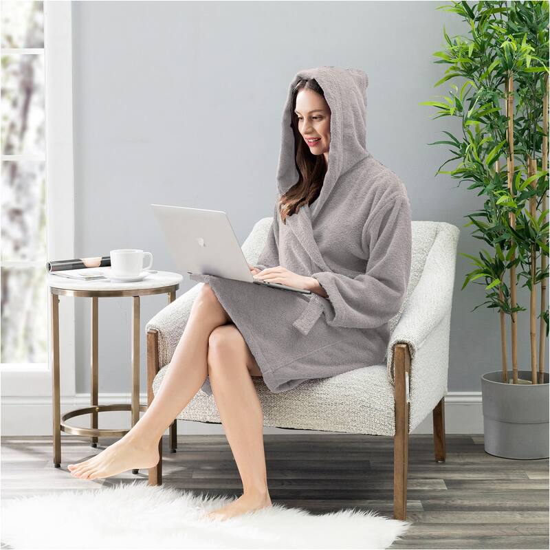 Luxury Hooded Terry Cotton Unisex Bathrobe Collection