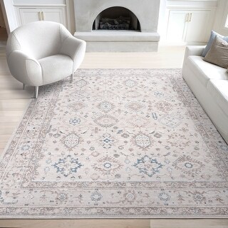 Polyprop Traditional Rug Mystic Traditional Oriental Polypropylene & Polyester Indoor Area Rug ...