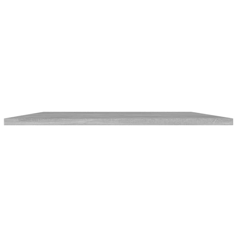 vidaXL Bookshelf Boards 4 pcs Concrete Gray 23.6"x19.7"x0.6" Chipboard