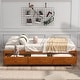 preview thumbnail 11 of 31, Twin Size Platform Storage Bed with 3 Drawers