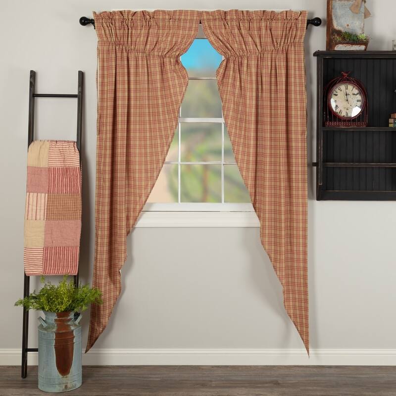 Kettle Grove Block Border Valance - 16x60