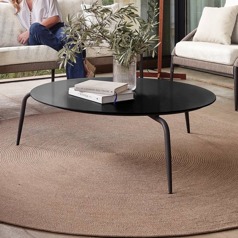 Skyline Design Rodona Coffee Table with Glass Top