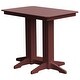 preview thumbnail 20 of 40, Poly Lumber Bar Table 4' - Cherrywood