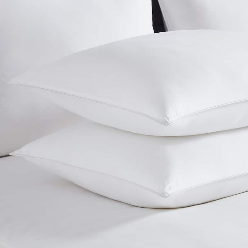PrimaLoft® Down Alternative Medium Pillow for Back Sleepers by Stearns & Foster - White