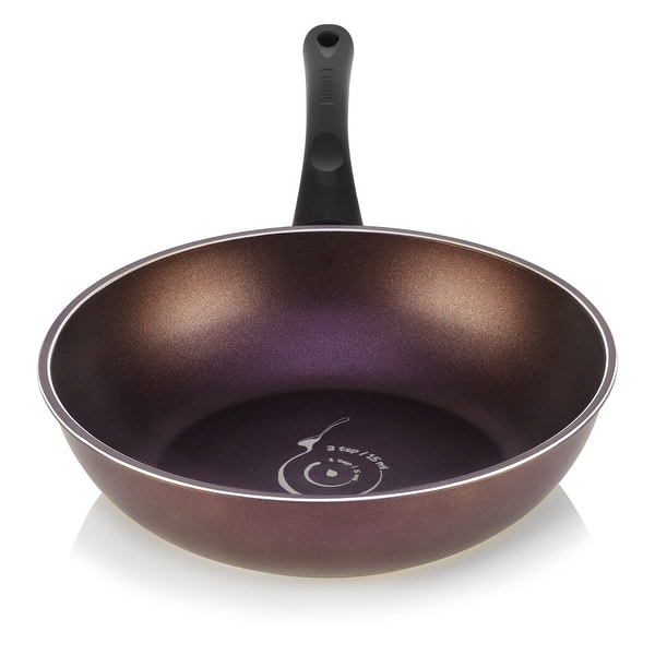 TECHEF CeraTerra - 12 Inch Wok/Stir-Fry Pan with Cover - On Sale - Bed Bath  & Beyond - 34159392