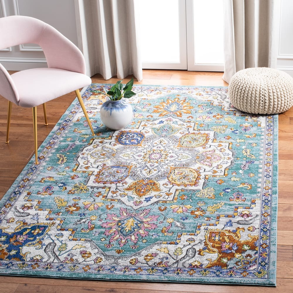 SAFAVIEH Aria Zeena Boho Oriental Medallion Rug