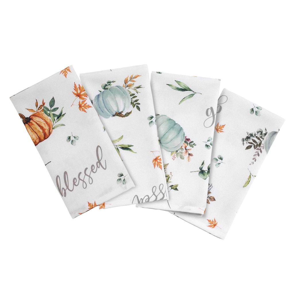 Avanti Linens Grateful Patch 18" 4-Pack Napkin Set - Napkin S/4