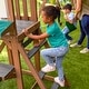 preview thumbnail 4 of 7, KidKraft Wilderness Point Wooden Outdoor Swing Set