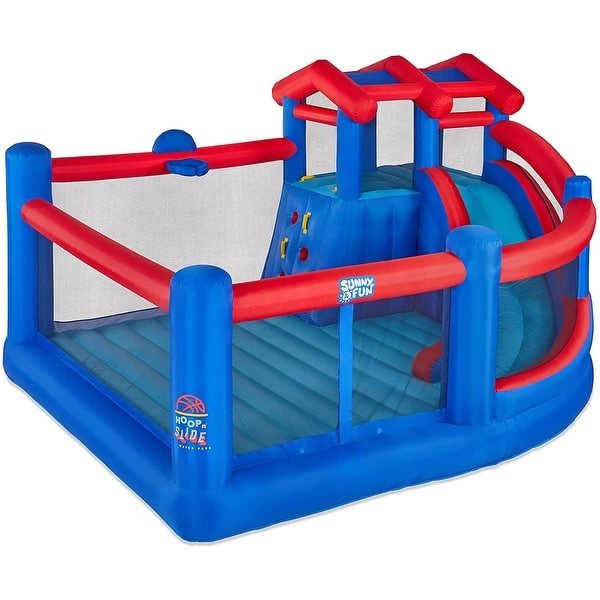 Sunny & Fun Inflatable Hoop N’ Slide Park Bed Bath & Beyond 36004080