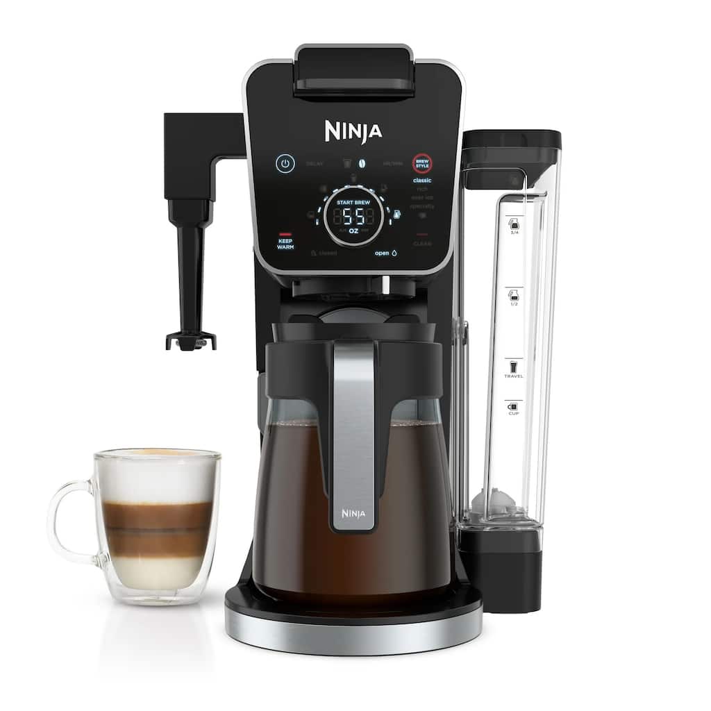 Ninja R-CFP300 DualBrew Pro 12-Cup Coffee Maker, Black - Certified Refurbished