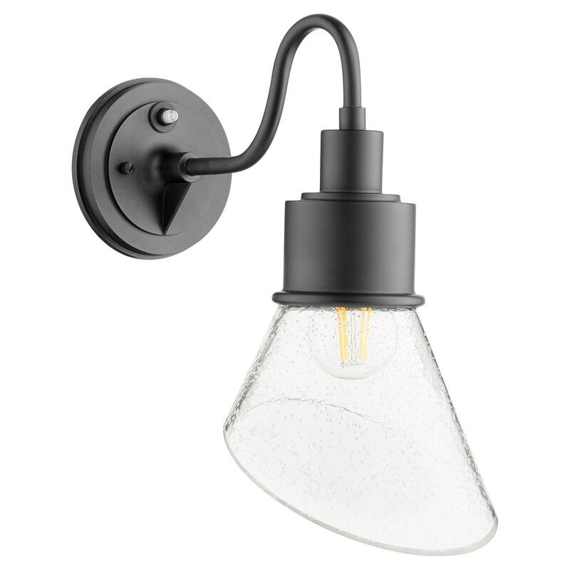 Quorum International Torrey 14" Tall Outdoor Wall Sconce - Noir