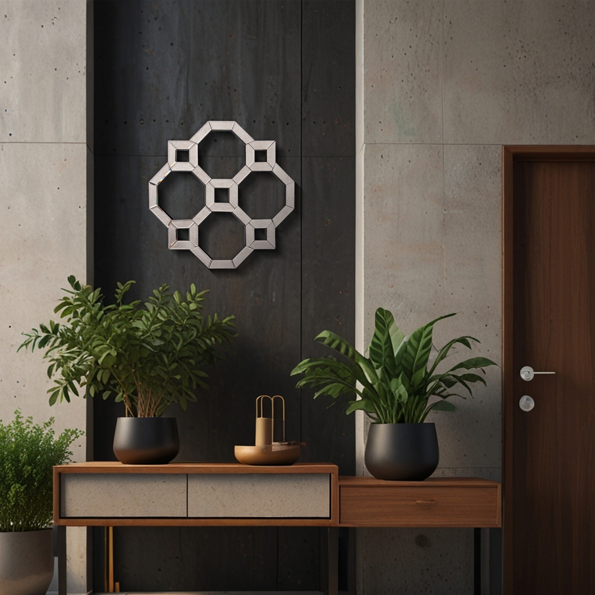 Allan Andrews Geometric Wall Mirror