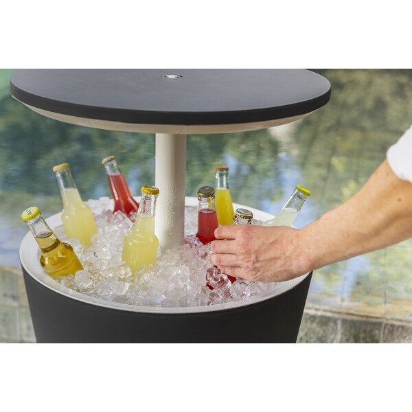 Keter Cool Bar Indoor Outdoor Patio Beverage Cooler and Bar Pop Up Side Table On Sale Bed Bath Beyond 21161687