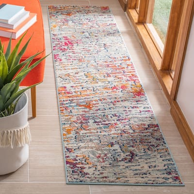 SAFAVIEH Madison Geeke Vintage Boho Abstract Rug