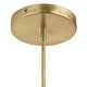 preview thumbnail 5 of 3, Kichler Calters 28.5 inch LED Foyer Pendant with Champagne Gold Finish