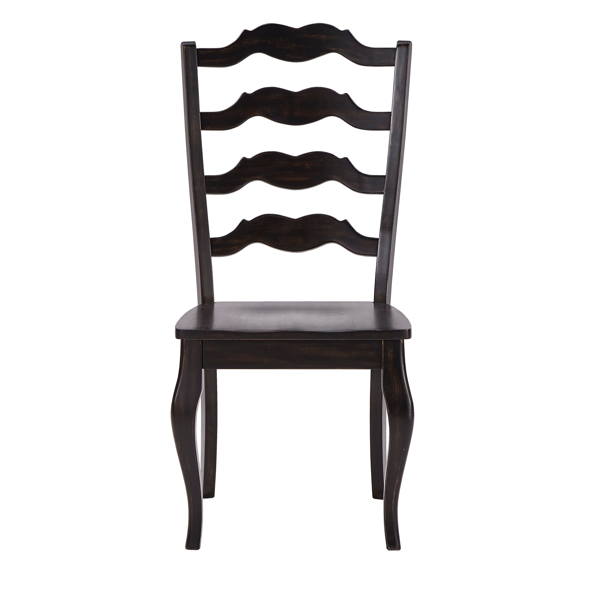 Eleanor double x store back wood dining chair