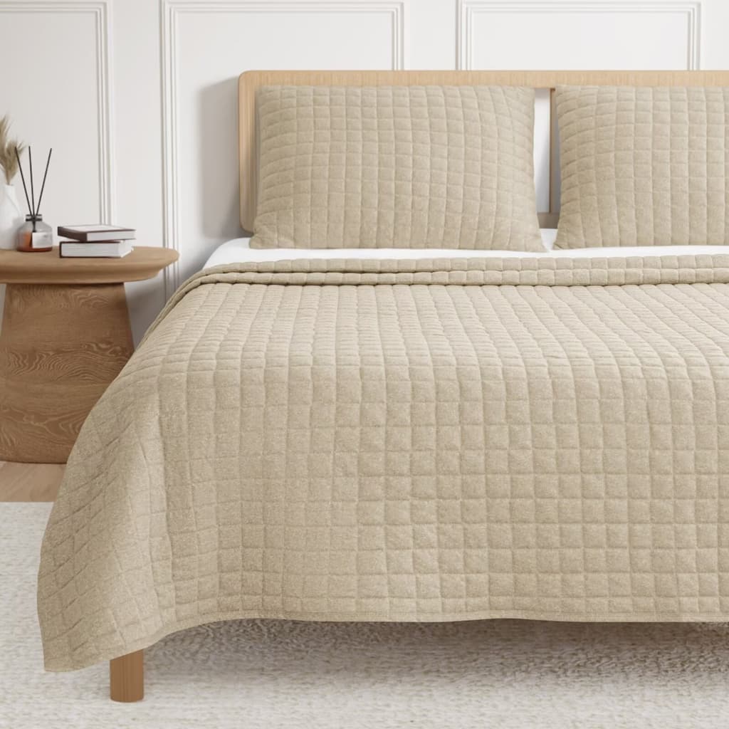 3-Piece Soft Jersey Knit Quilt Set