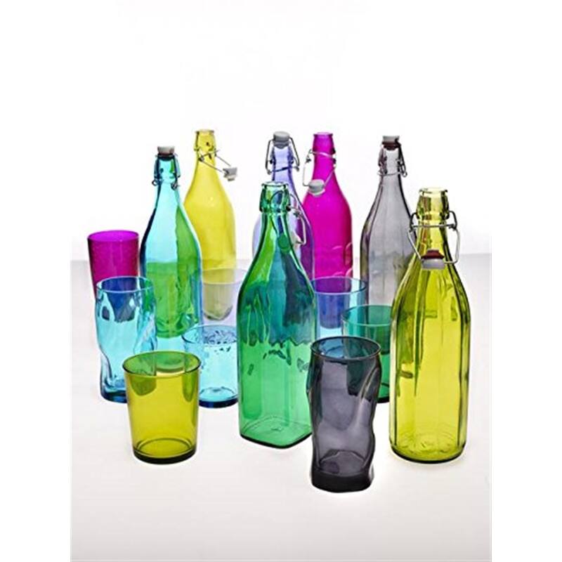 Bormioli Rocco Giara Beverage Bottle with Clamp Lid