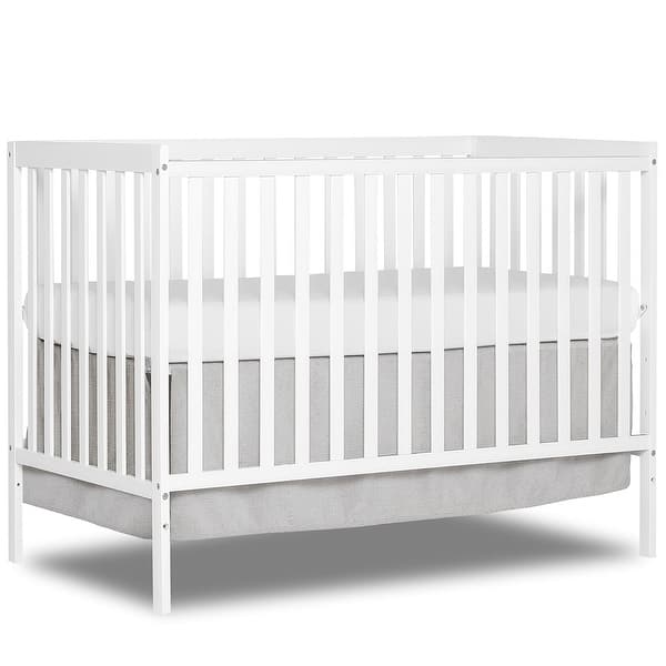 slide 2 of 6, Dream On Me Synergy 5 in 1 Convertible Crib White