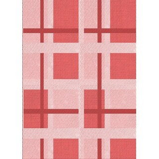 Ahgly Company Machine Washable Transitional Deep Rose Pink Area Rugs ...