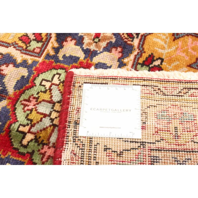 ECARPETGALLERY Hand-knotted Antalya Vintage Red Wool Rug - 3'3 x 4'6