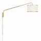 preview thumbnail 1 of 9, Crystorama Lighting Group MAL-601 Mallory 22" Tall Wall Sconce Soft Brass