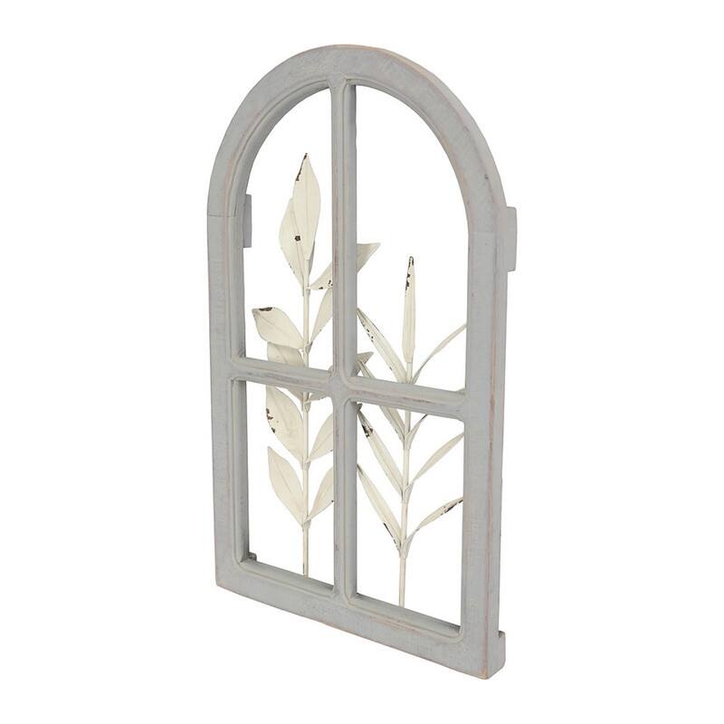 Meadowview Modern Farmhouse Metal Wall Art 16"H x 10"W x 1.5"D On