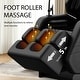 preview thumbnail 17 of 19, PU Leather Zero Gravity Massage Chair with Full Body Air Bags, 6 Rollers, Heating, Bluetooth, Recliner Chair