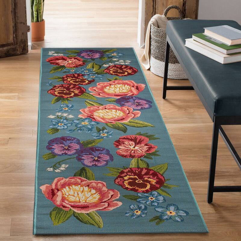 Liora Manne Marina Secret Garden Indoor/Outdoor Area Rug