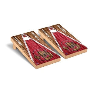 Cornell Big Red Triangle Cornhole Board Set