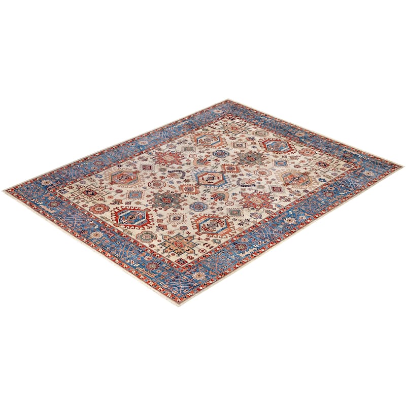 Serapi One-of-a-Kind Hand-Knotted Area Rug - Gray - 9' 1" x 11' 9"