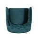 preview thumbnail 16 of 14, Roomfitters Velvet Upholstered Accent Chair, Modern Armchair with Tufted Backrest and Gold Metal Frame