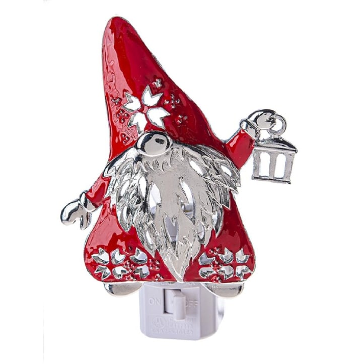 Santa Gnome for the Holidays Christmas Night Light