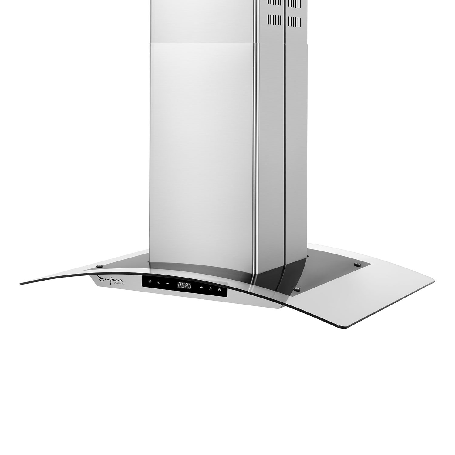 IKTCH 36/30-inch Ducted Insert Range Hood, 900 CFM Stainless Steel Hood with Gesture Control and LED Lights - 36'' - Silver