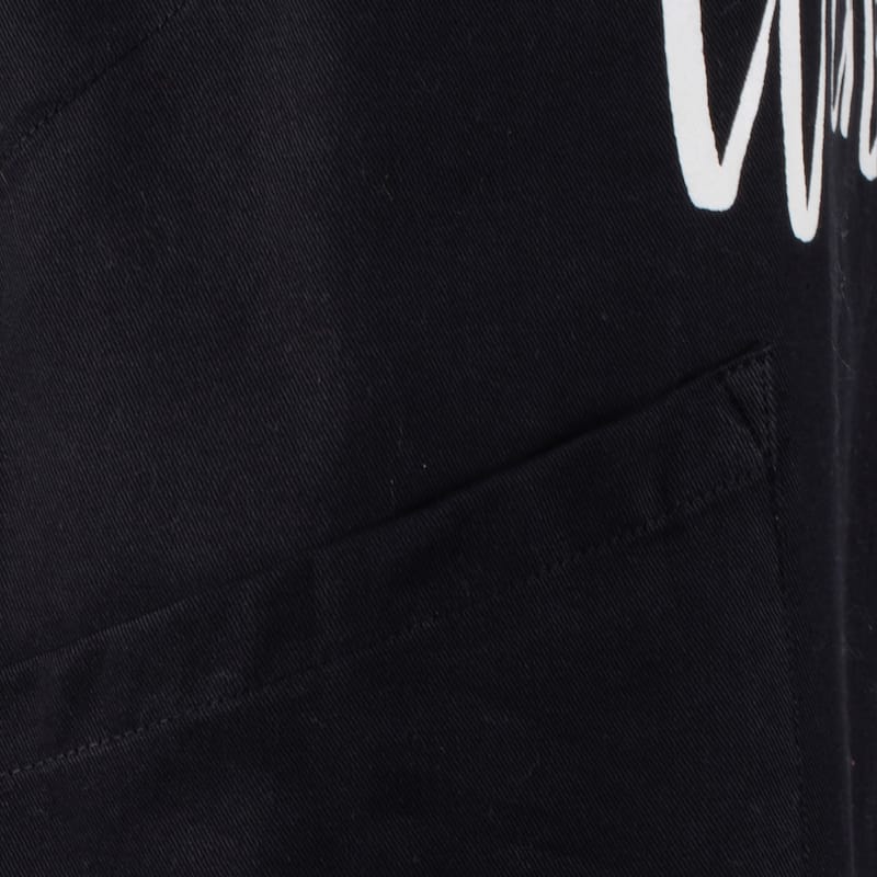 Will Cook For Wine Unisex Kitchen Chef Apron - 40" - Black and White