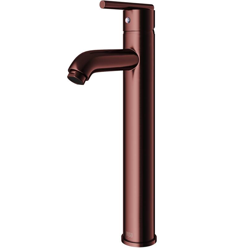 VIGO Seville 13" H Single Handle Single Hole Bathroom Vessel Faucet