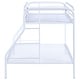 preview thumbnail 60 of 80, Morgan Contemporary Metal Frame Bunk Bed