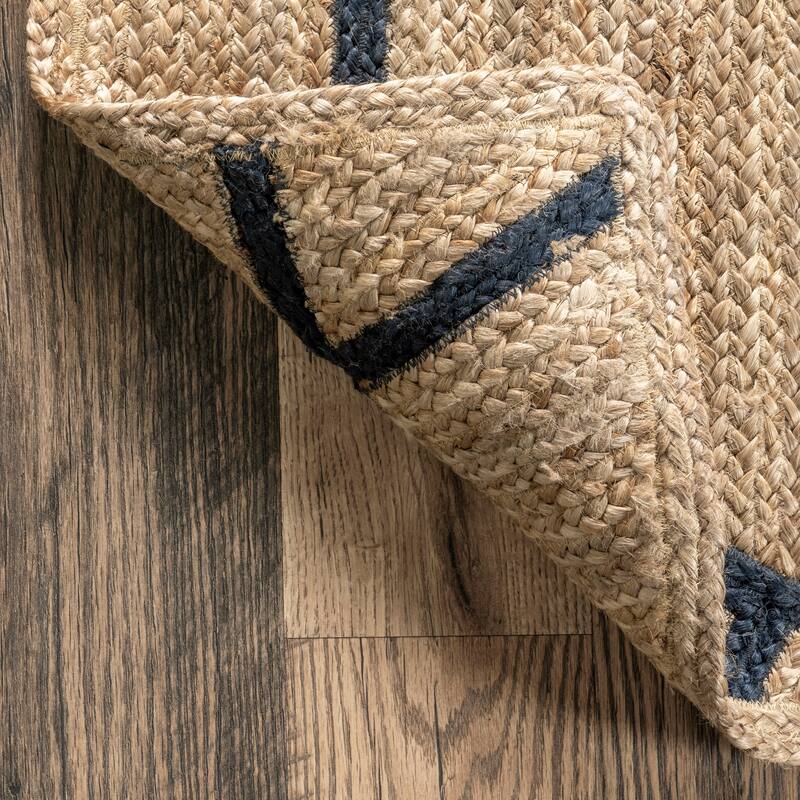 Nuloom Rozalia Jewel Jute Area Rug
