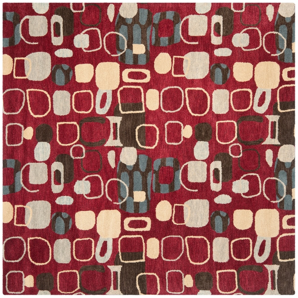 SAFAVIEH Handmade Wyndham Elaina Modern Wool Rug