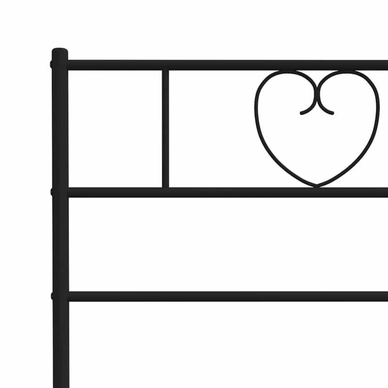 vidaXL Metal Bed Frame, No Mattress