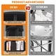 preview thumbnail 49 of 102, 4/5/6 Tiers Round Rotating Bookcase, Revolving Floor Standing Bookshelf Corner Organizer Display