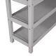preview thumbnail 19 of 43, Wood Loft Bed w/Desk, Full Size Loft Bed w/Shelves and Under Bed Desk