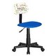 preview thumbnail 23 of 22, Kids Rolling Drawing Desk & Chair Set Colorful Rotating Upholstered Student Office Computer Chair for Children